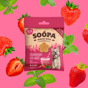 Soopa - Hundgodis | Strawberry Dog-Quiri, jordgubb och kokos (50g, 50 bitar)