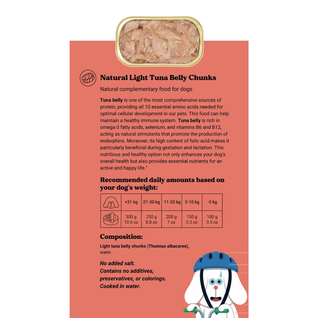 Canumi - Tonfiskmage i bitar till hund