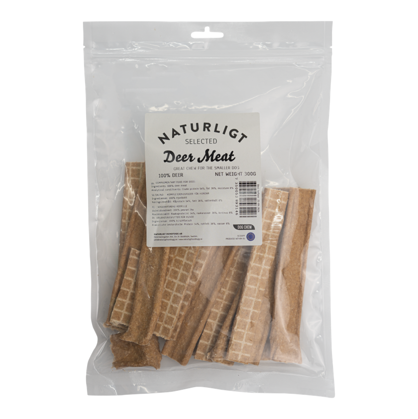 Naturligt selected - Kex av 100% hjortkött (100 eller 300g)