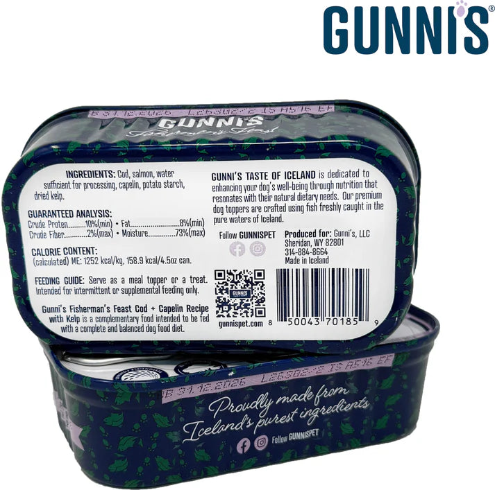 Gunnis - Torsk, Lax & Lodda topping