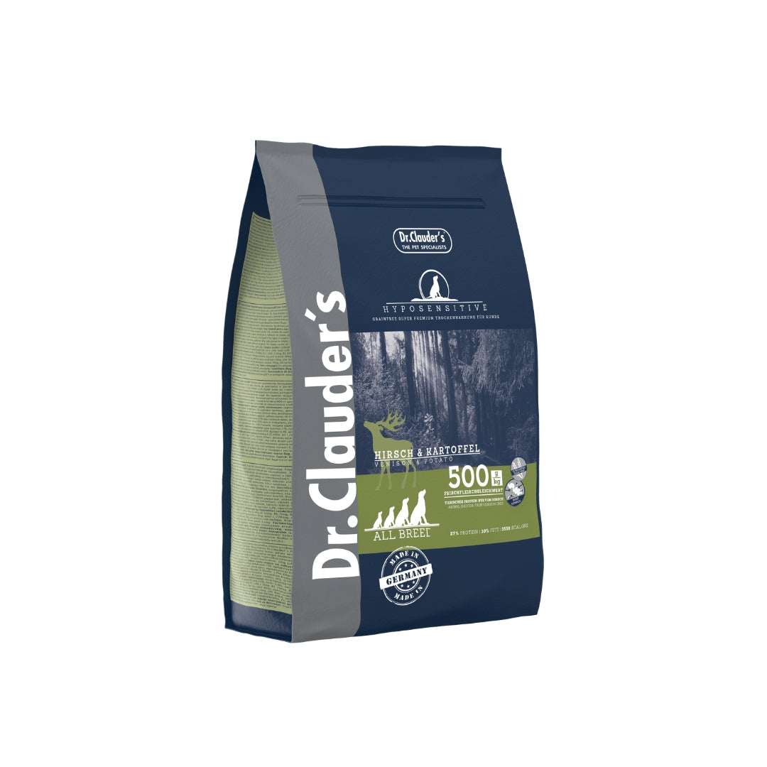 Dr. Clauder's - Hypoallergenic Hjort och Potatis 3.5kg