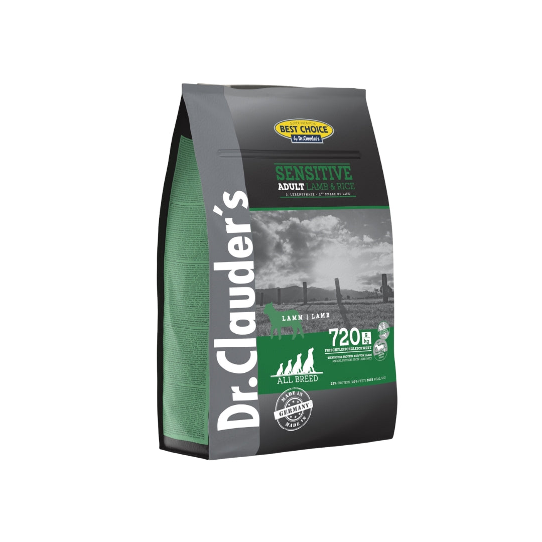 Dr. Clauder's - Sensitive Lamm & Ris Adult