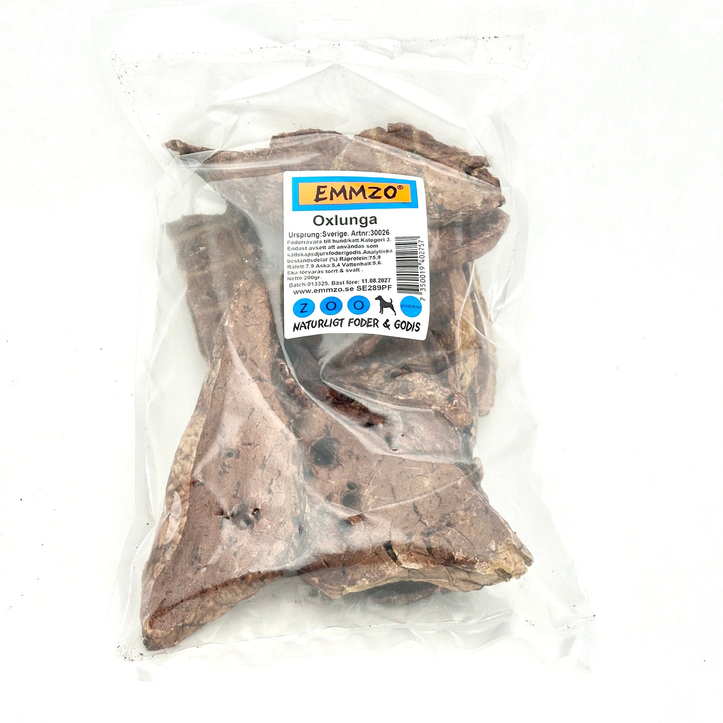 Emmzo - Svensk oxlunga (200g, 500g eller 1kg)