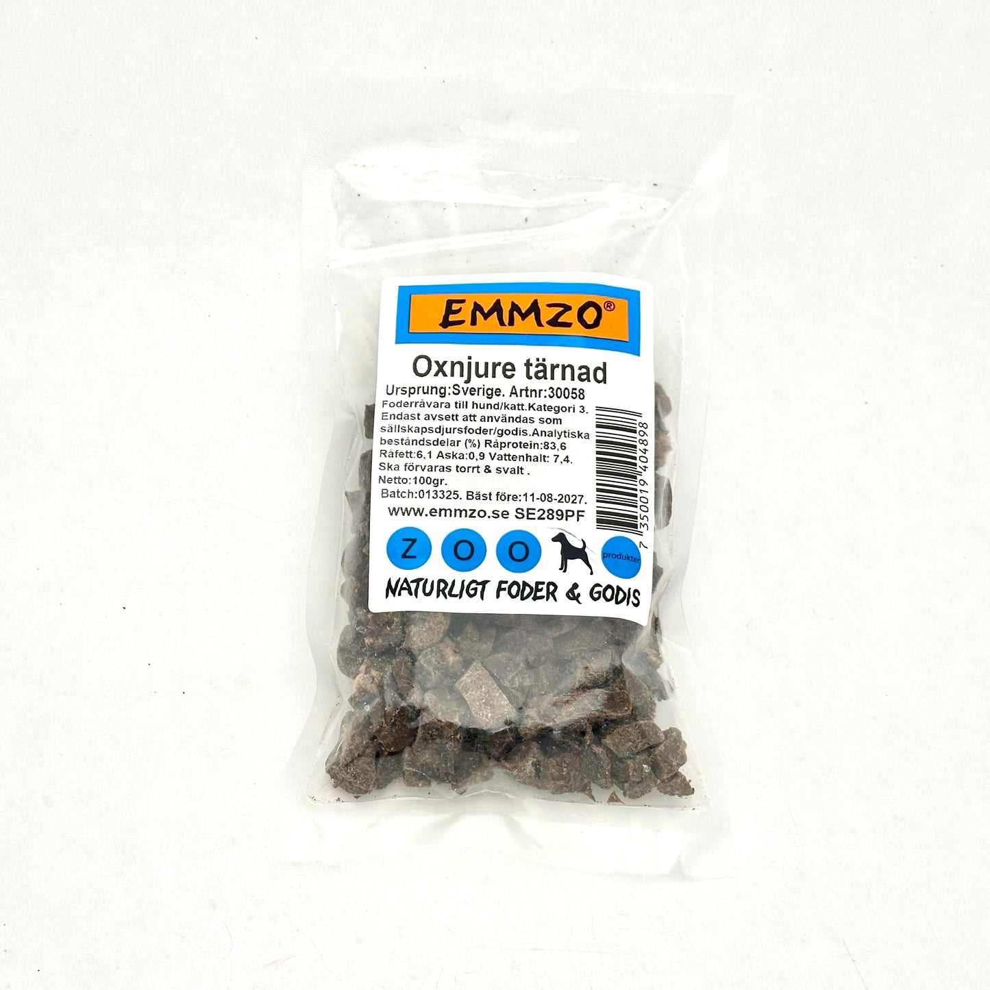 Emmzo - Svensk oxnjure tärnad (100g eller 300g)