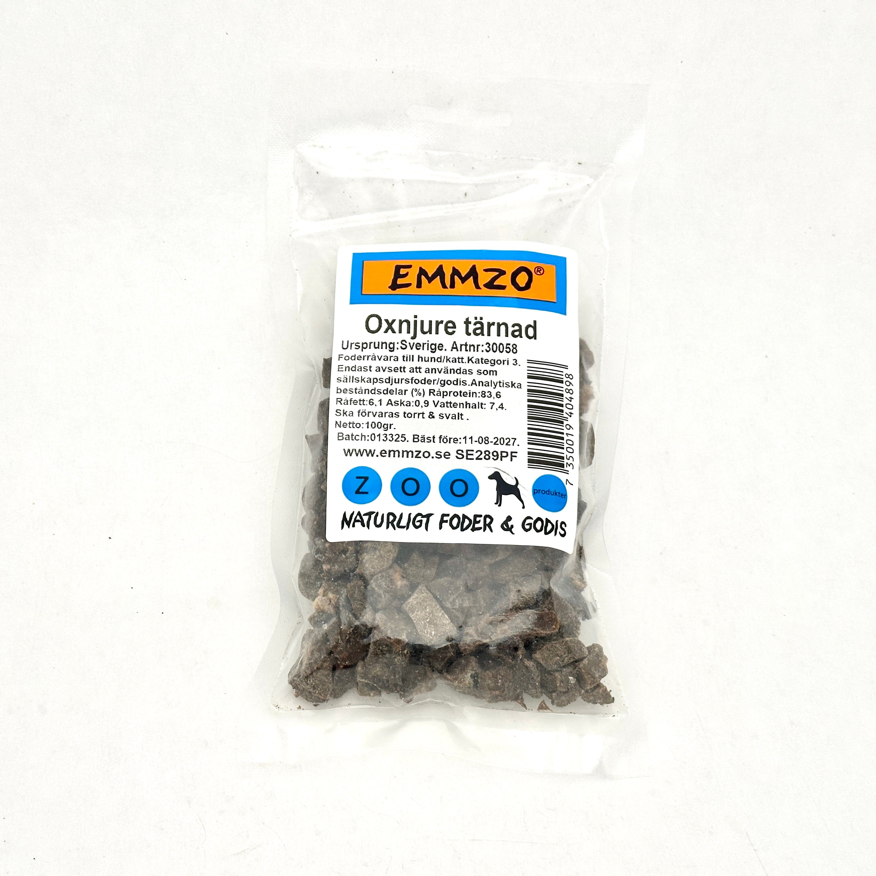 Emmzo - Svensk oxnjure tärnad (100g eller 300g)