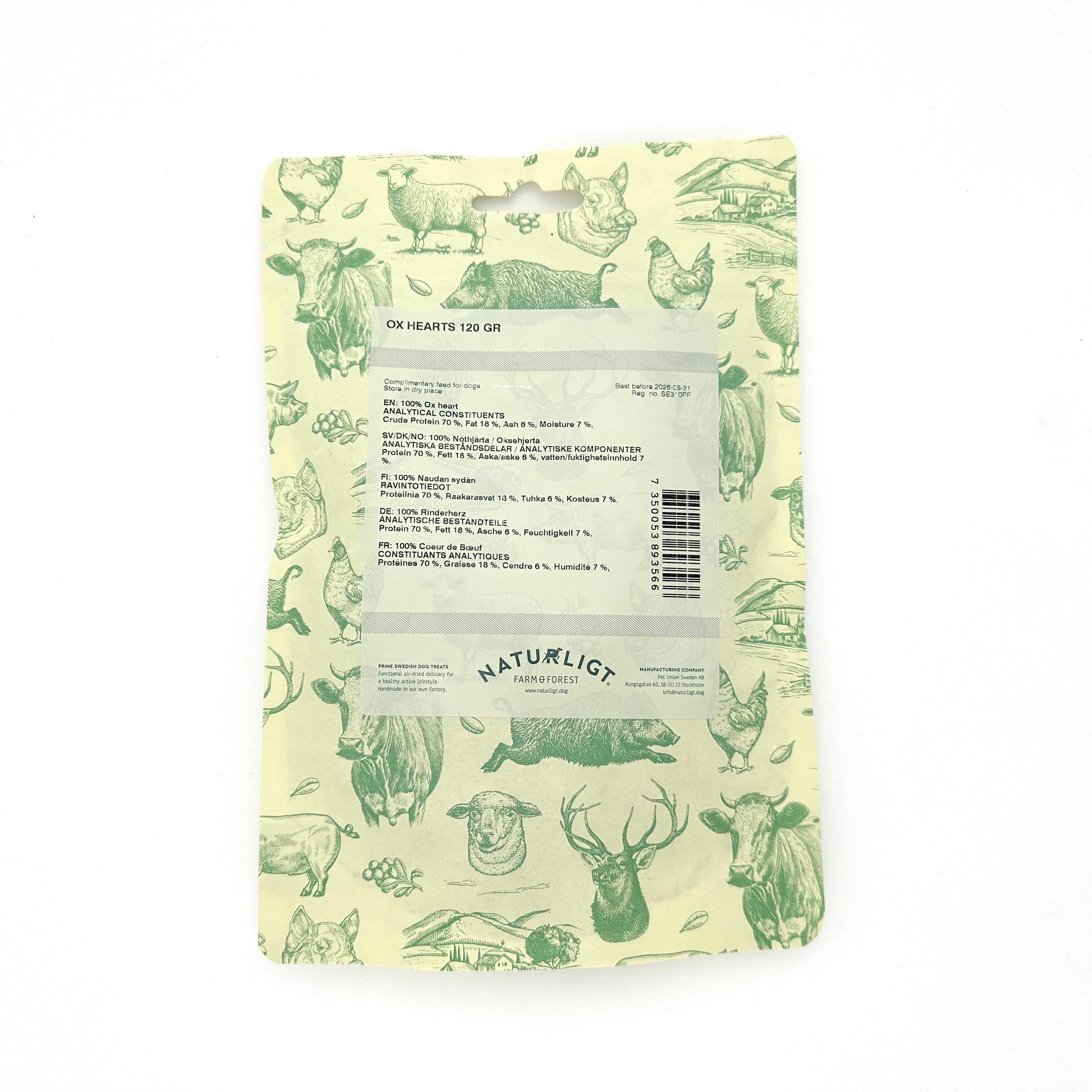 Farm & Forest - Oxhjärta (120g)