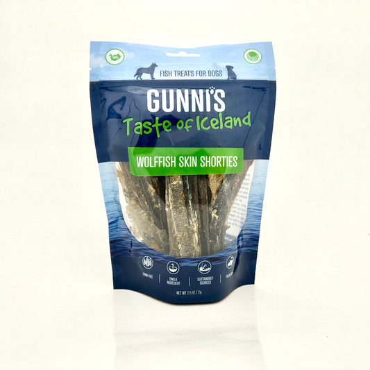 Gunnis - Torkat havskattsskinn (71g)