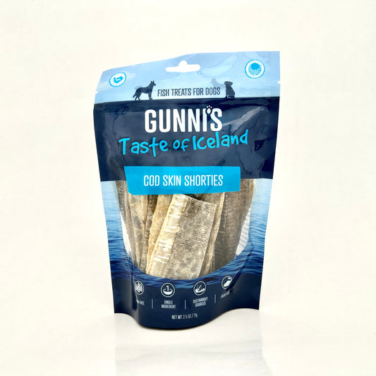 Gunnis - Torkat torskskinn (71g)