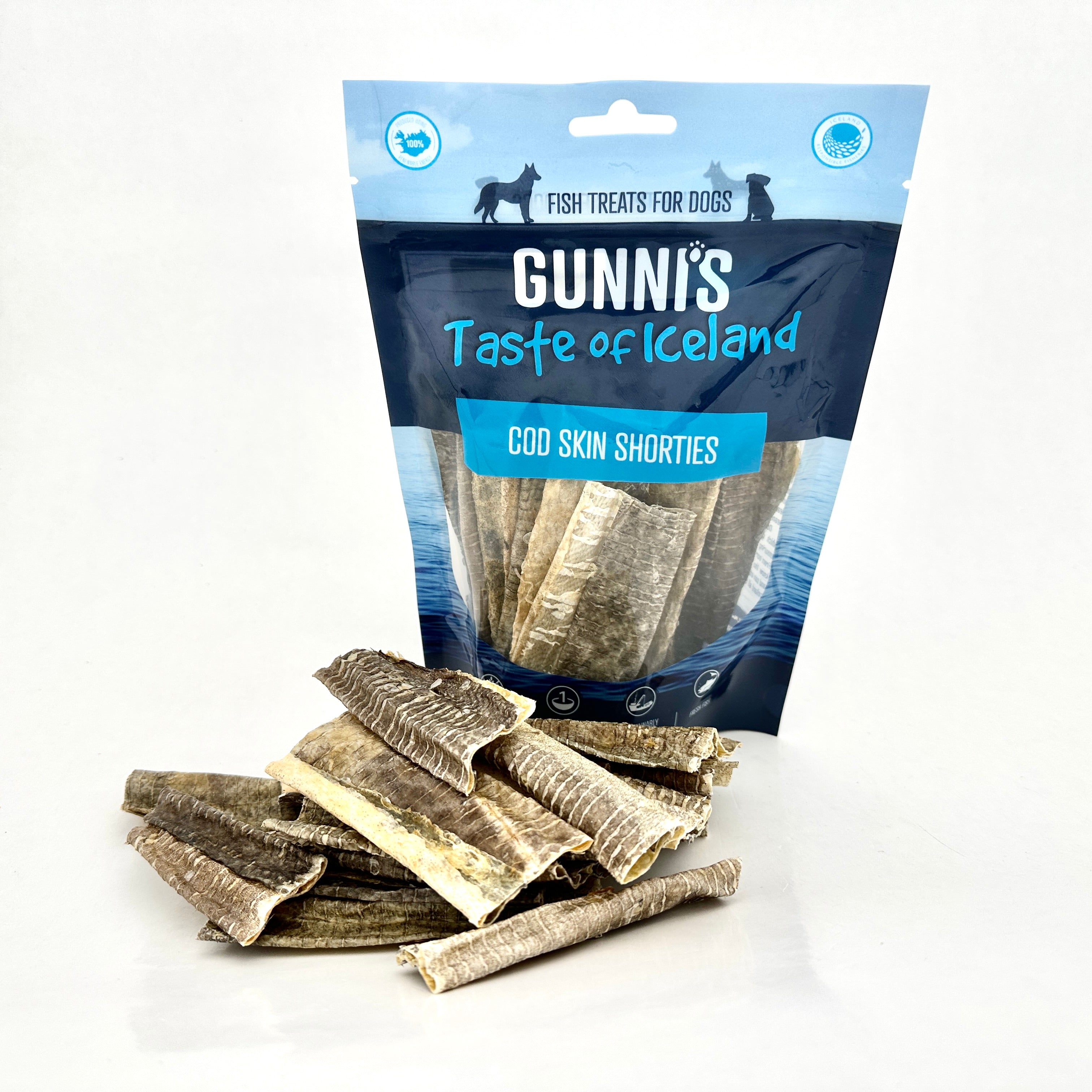 Gunnis - Torkat torskskinn (71g)