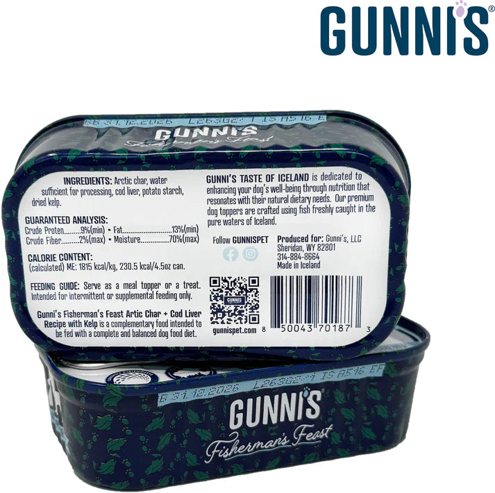 Gunnis - Fjällröding & Torsklever topping
