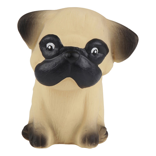 Hevea - Hundleksak i naturgummi (Mops)