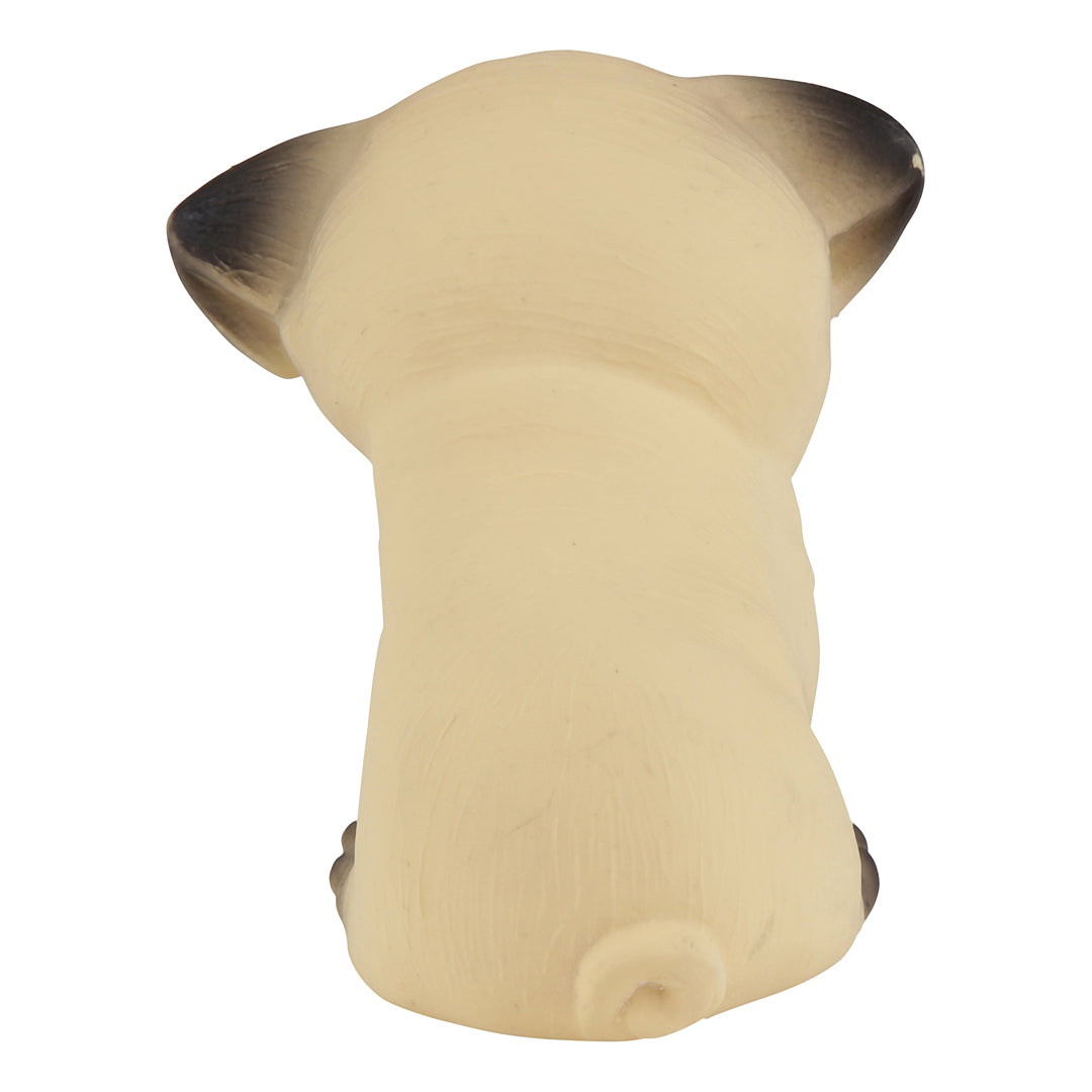 Hevea - Hundleksak i naturgummi (Mops)