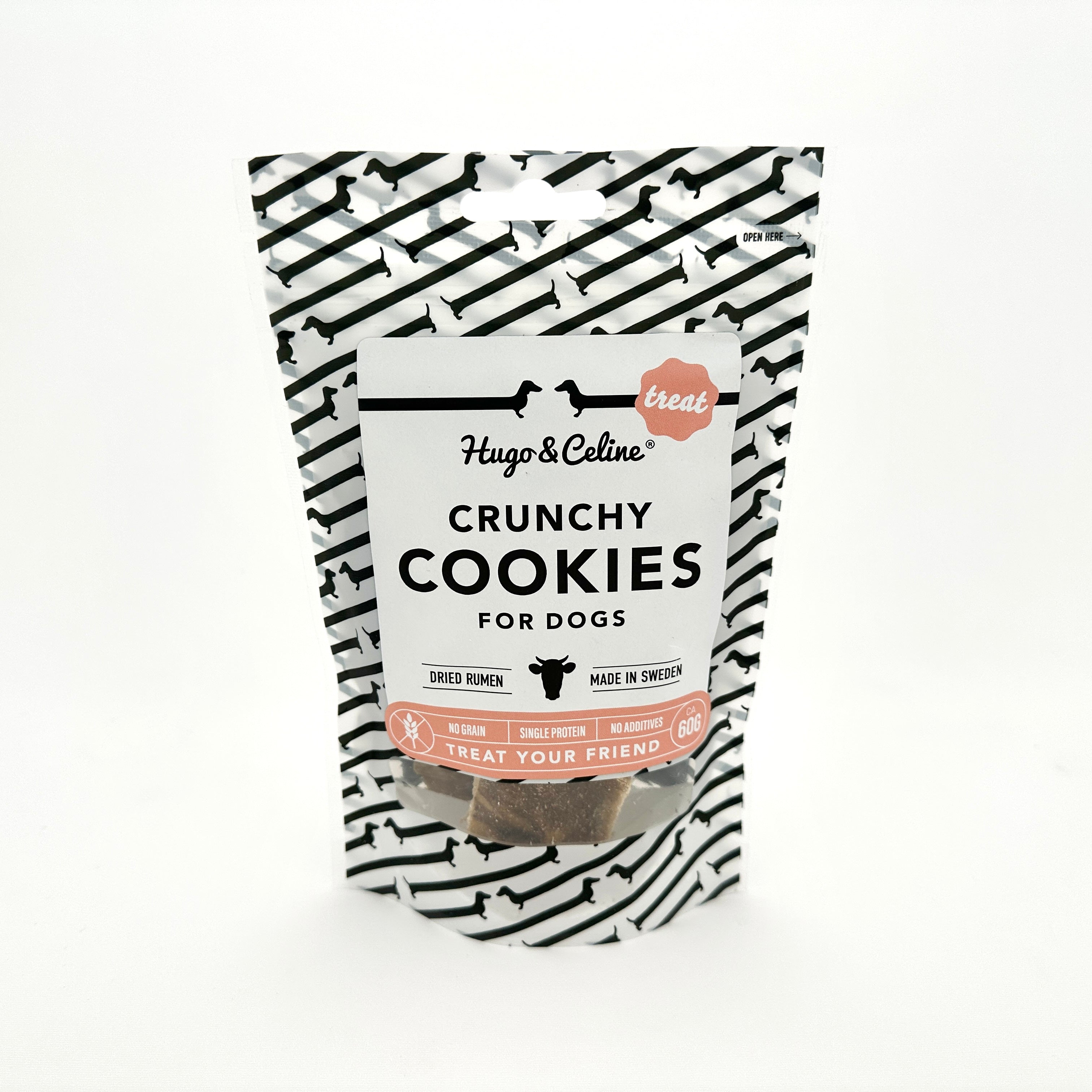 Hugo & Celine - Crunchy Cookies | Torkad nötvom (60g)