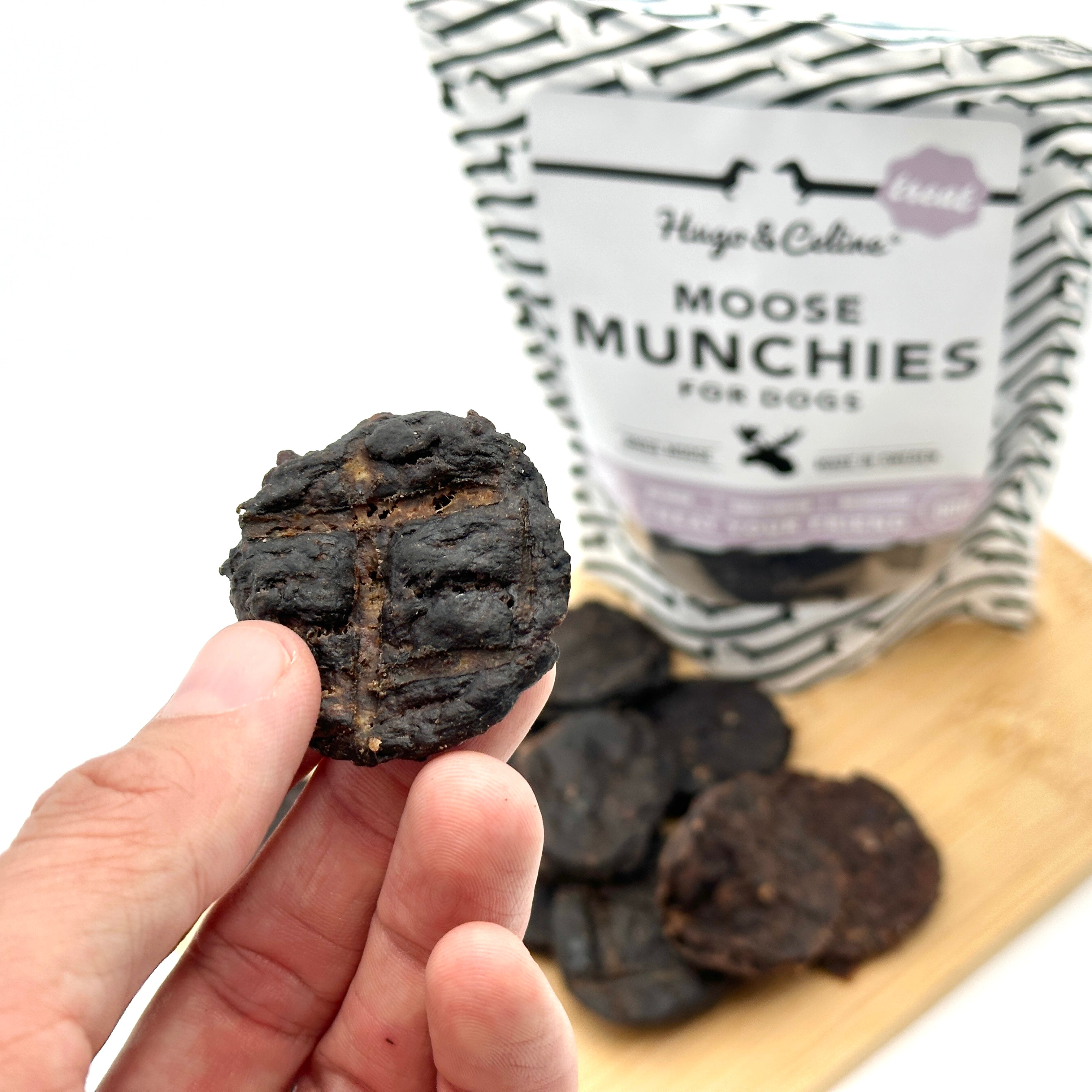 Hugo & Celine - Moose Munchies | Svenska älgkakor (80g)
