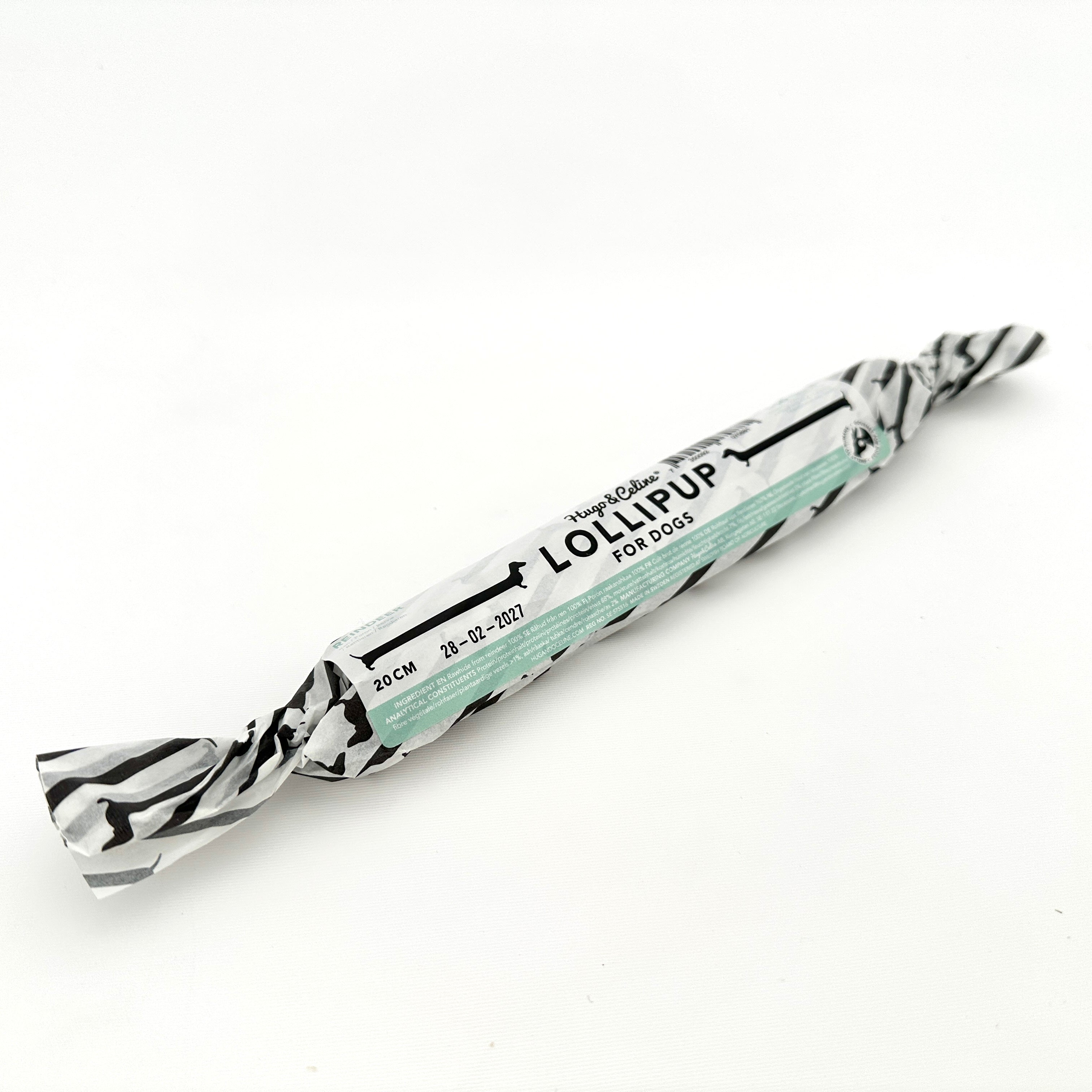 Hugo & Celine - Lollipup | Torkad renhud (20cm, 40g)