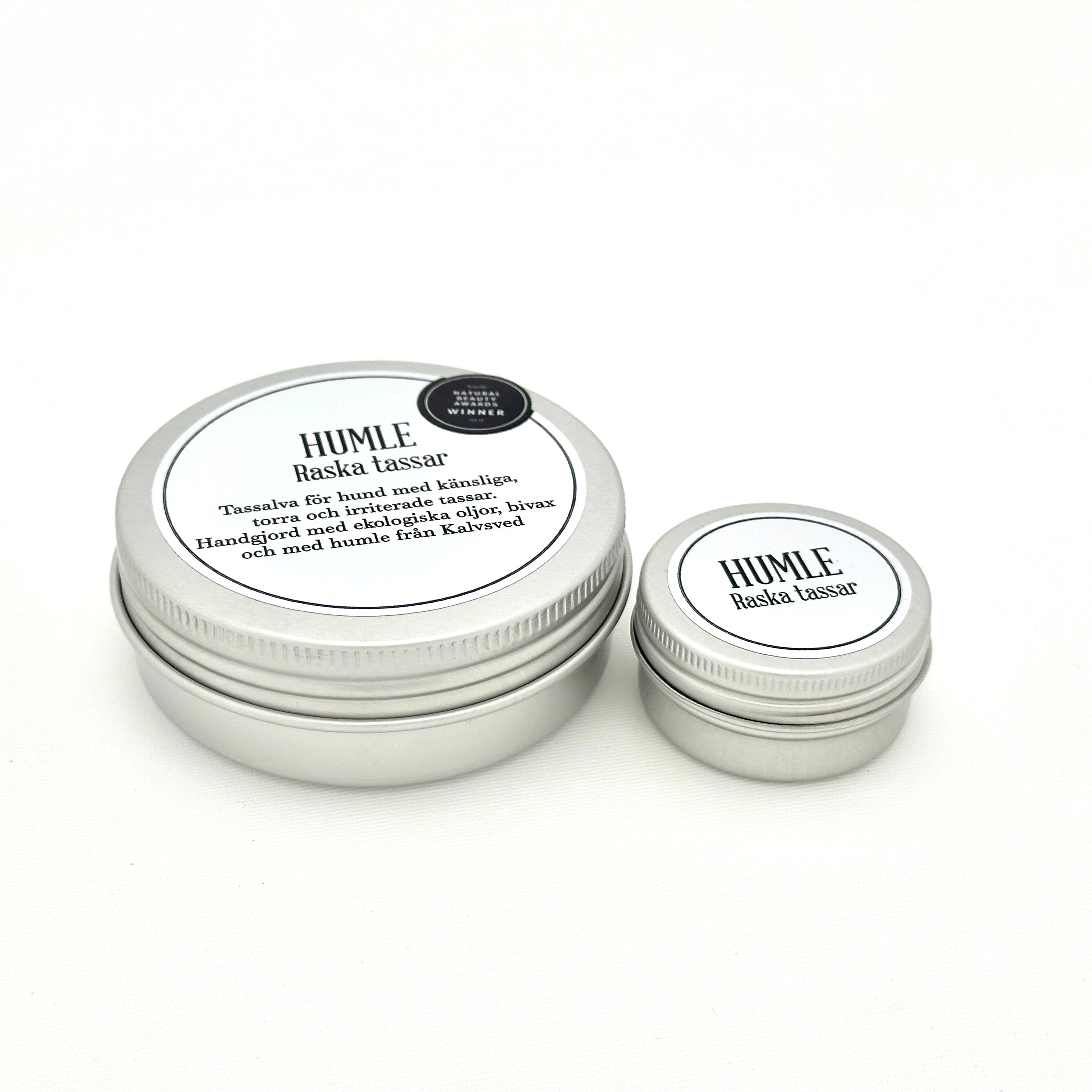 HUMLE - Raska tassar - Nordens bästa tassalva (15 eller 60ml)