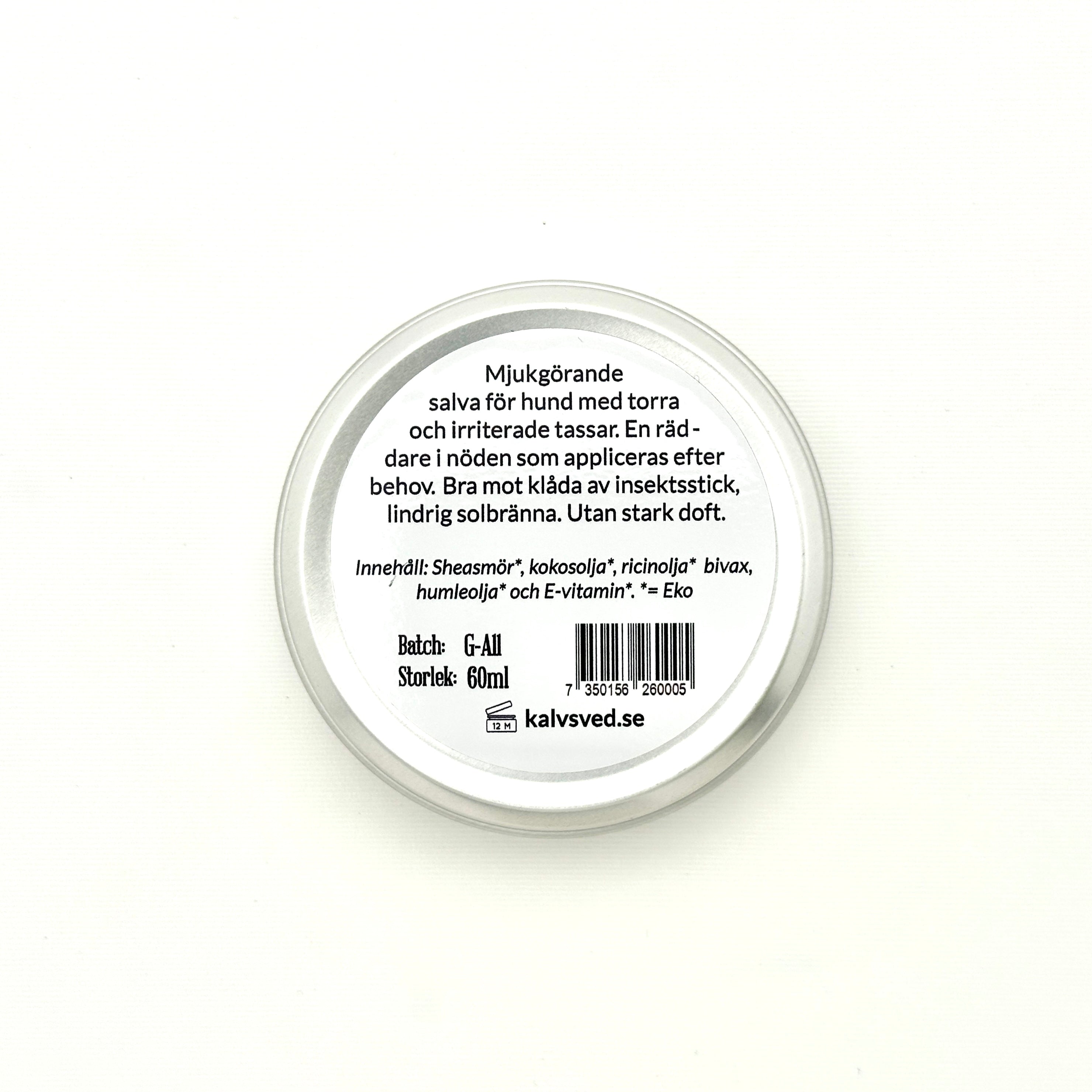 HUMLE - Raska tassar - Nordens bästa tassalva (15 eller 60ml)