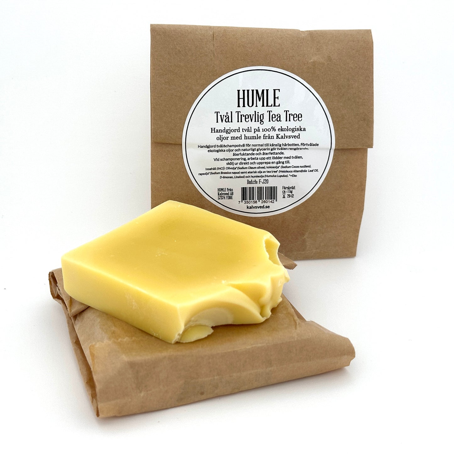 HUMLE - Tea tree - Tvål för känslig hy (100g)