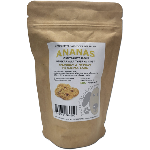 Hundapoteket - Ananas (75g)