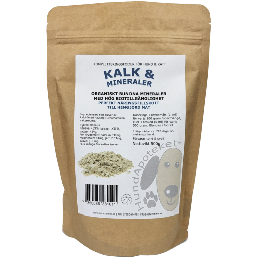 Hundapoteket - Kalk & Mineraler