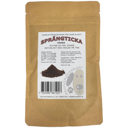 Hundapoteket - Sprängticka, Chaga (50g)