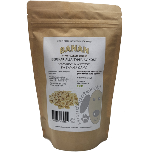 Hundapoteket - Banan (150g)