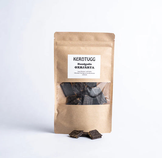 Kerotugg - Svenskt torkat nöthjärta (100g)