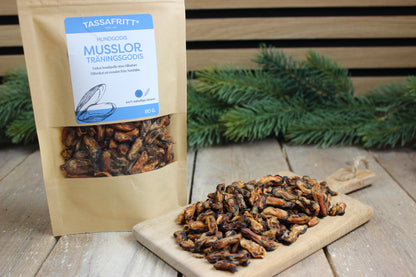 TassaFritt - Torkade blåmusslor (80g)