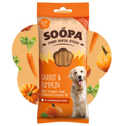 Soopa - Tuggpinnar JUMBO | Morot & Pumpa (2-pack)