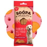 Soopa - Tuggpinnar JUMBO | Tranbär & Sötpotatis (2-pack)