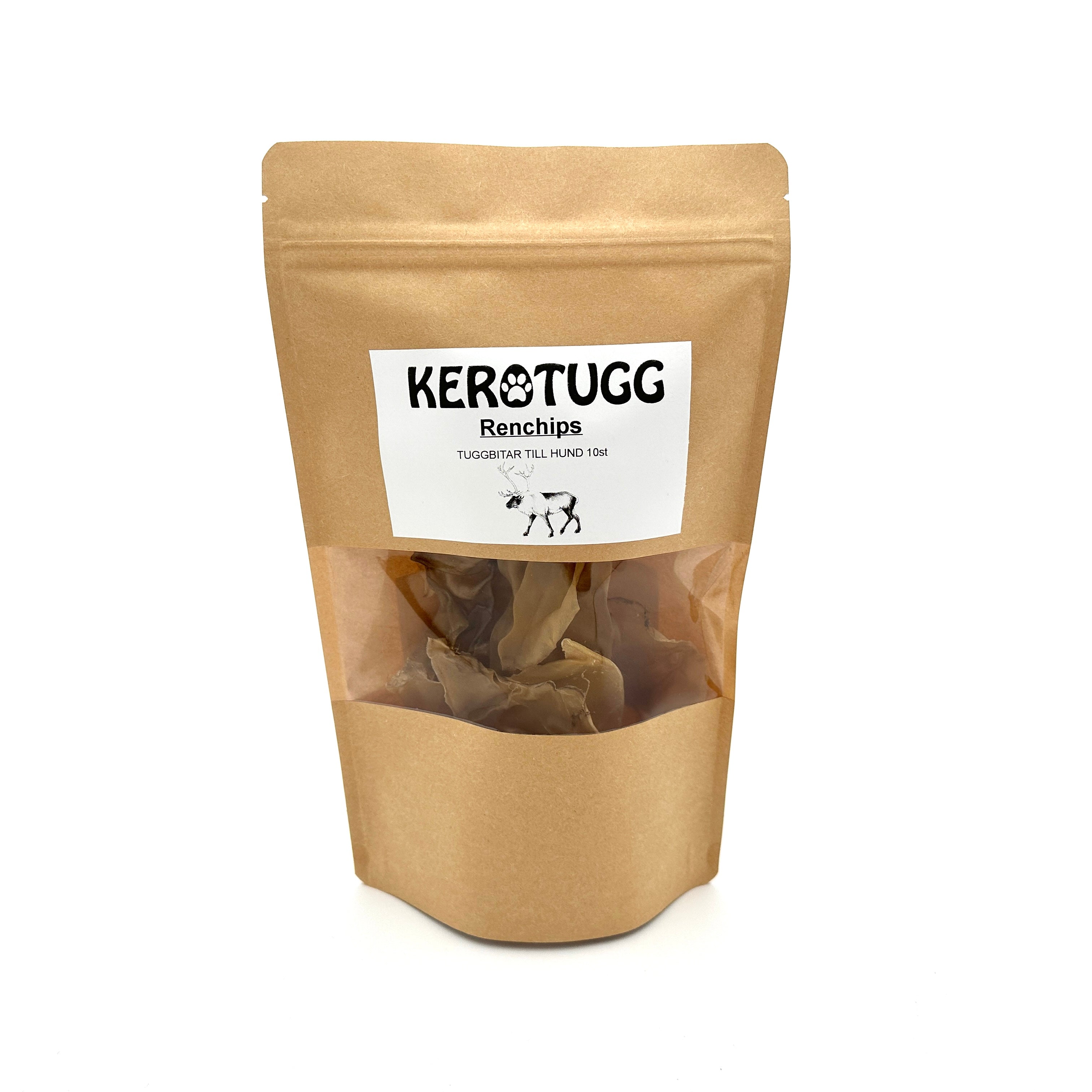Kerotugg - Renchips i påse (40g)