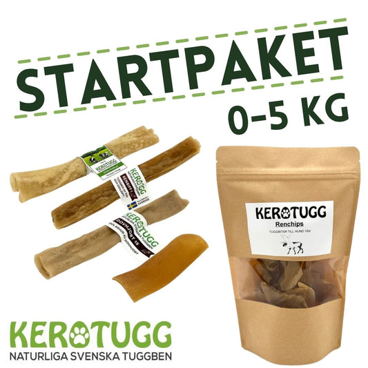 Kerotugg - Startpaket | För de minsta hundarna (ca 0-5kg)