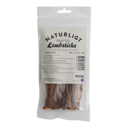 Naturligt selected - Lammsticks (50g)