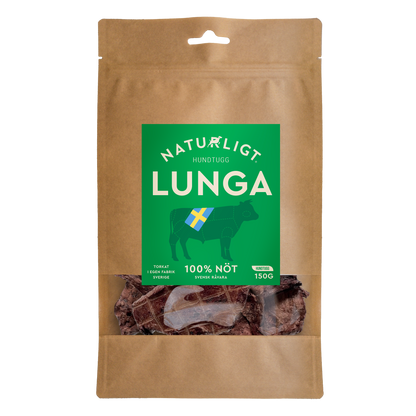 Naturligt hundtugg - Nötlunga (150g)