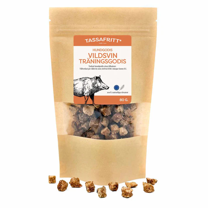 TassaFritt - Vildsvinsgodis i småbitar (80g)