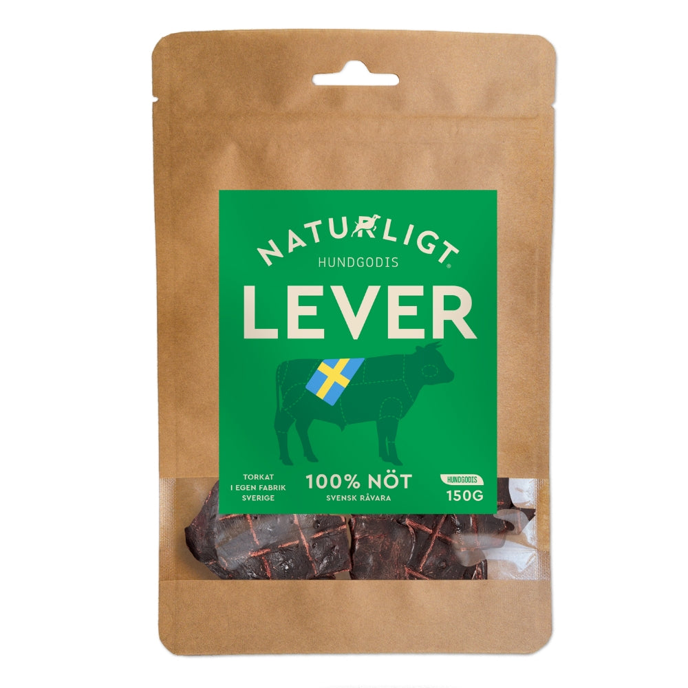 Naturligt hundtugg - Nötlever (150g)