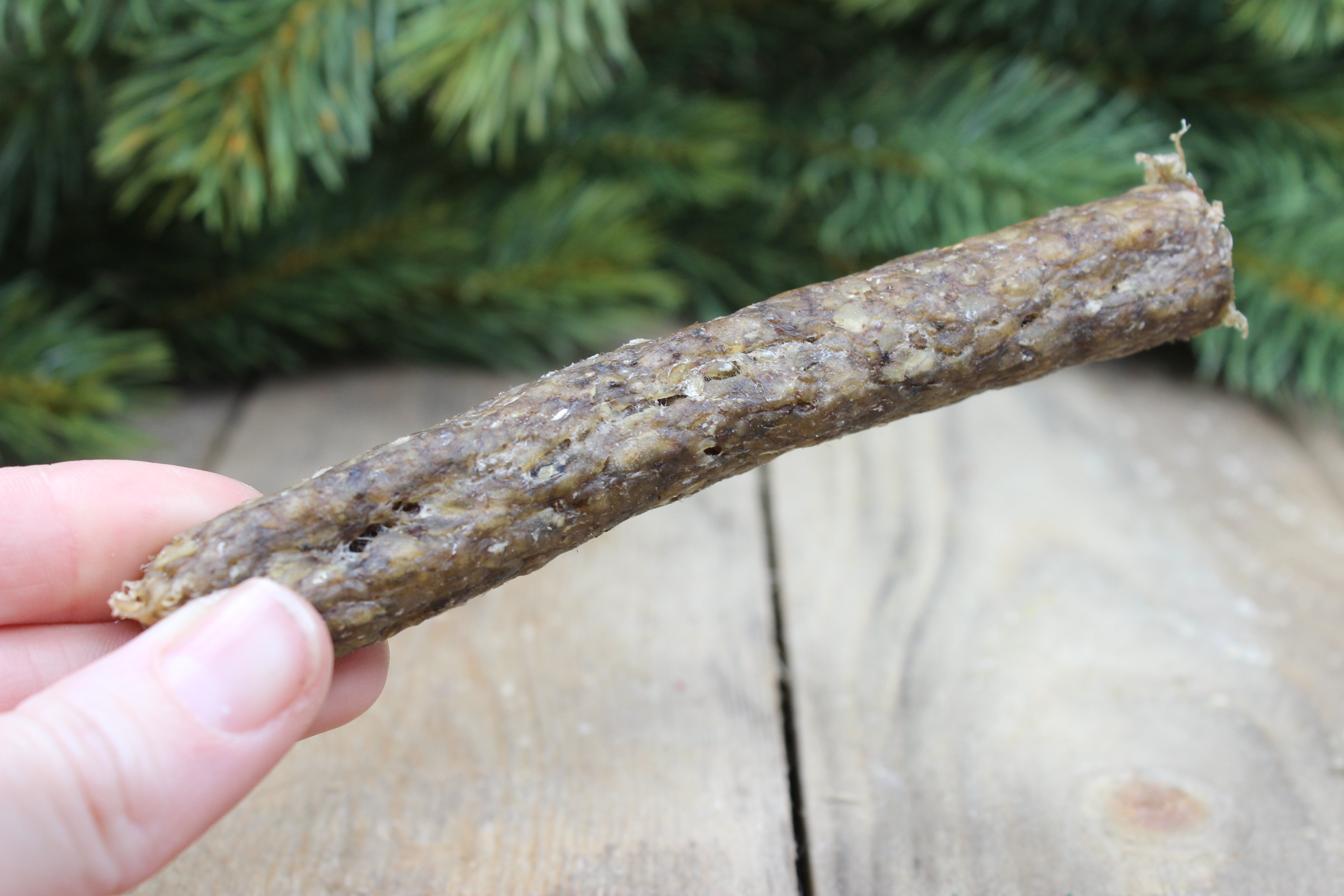 RAUH! - Crunchy deer | Lättuggat hjorthudstugg (Cirka 13cm)