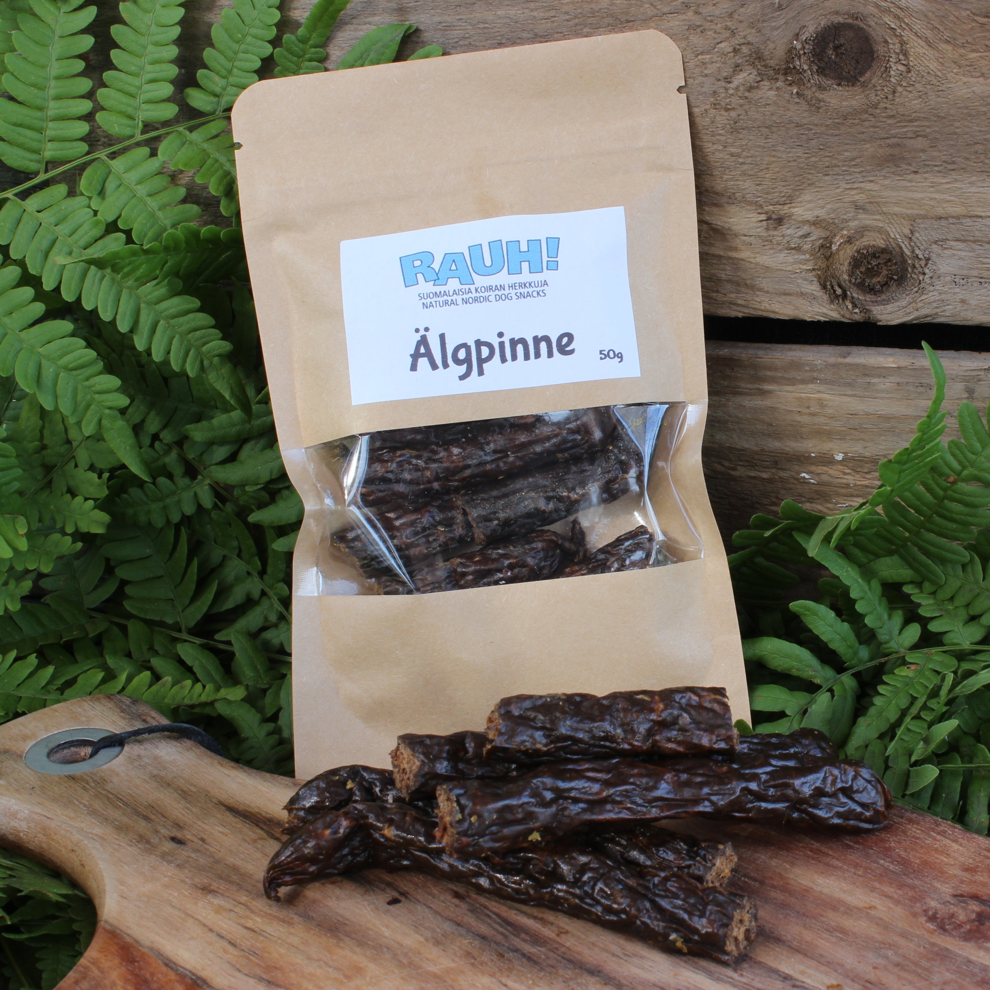 RAUH! -  Moose stick  | Älgsalami (1st eller i påse 50/100g)