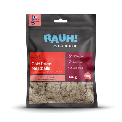 RAUH! - Kalltorkade köttbullar (100g)