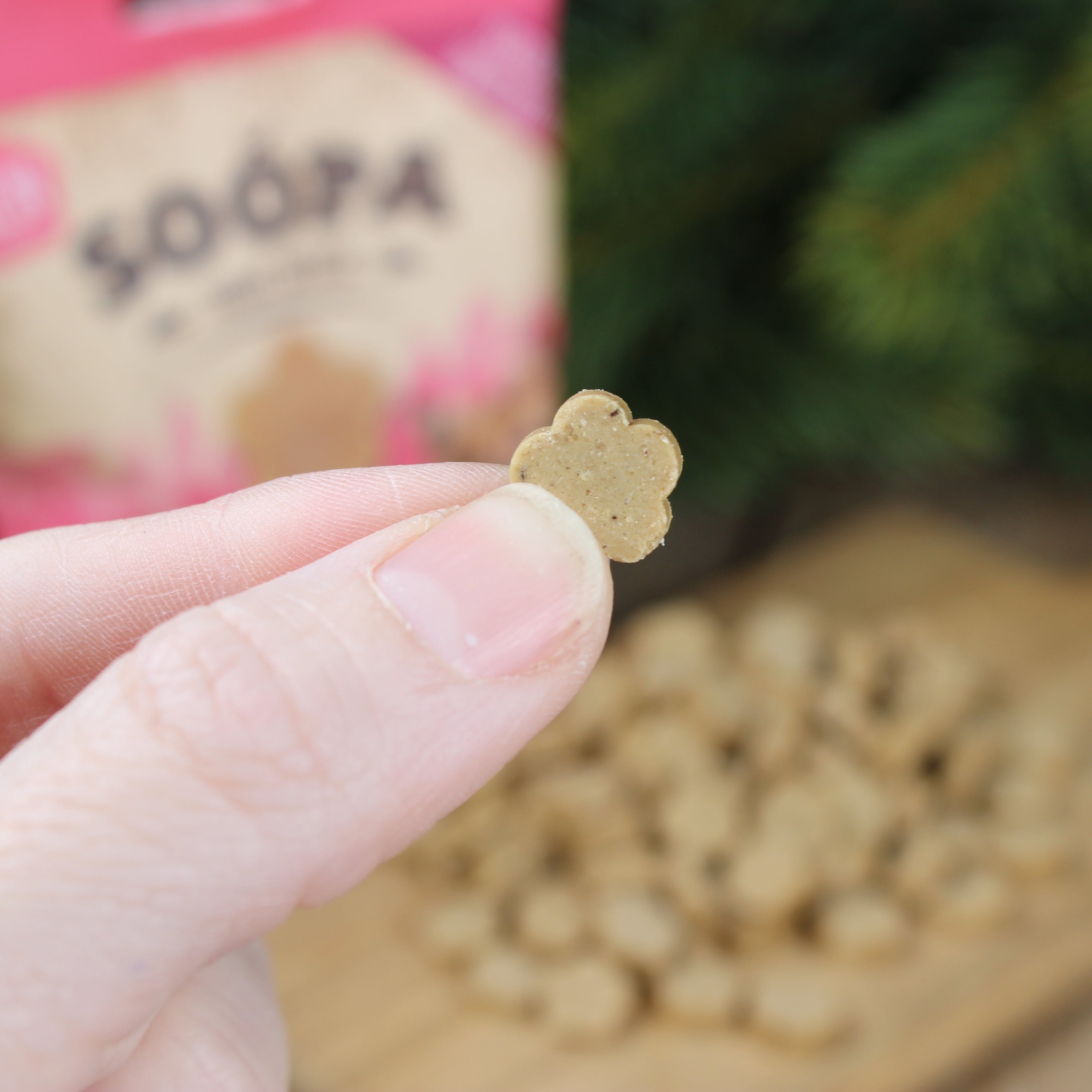 Soopa - Hundgodis MINI | Banan och pumpa (50g, 100 bitar)