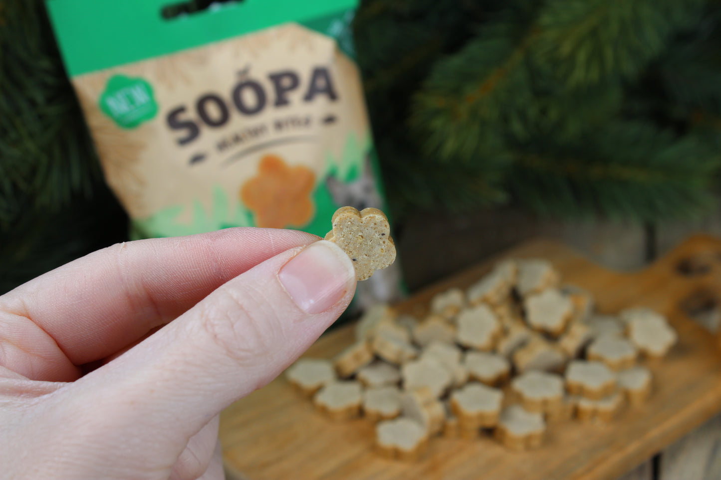 Soopa - Hundgodis | Vattenmelon och äpple (50g, 50 bitar)