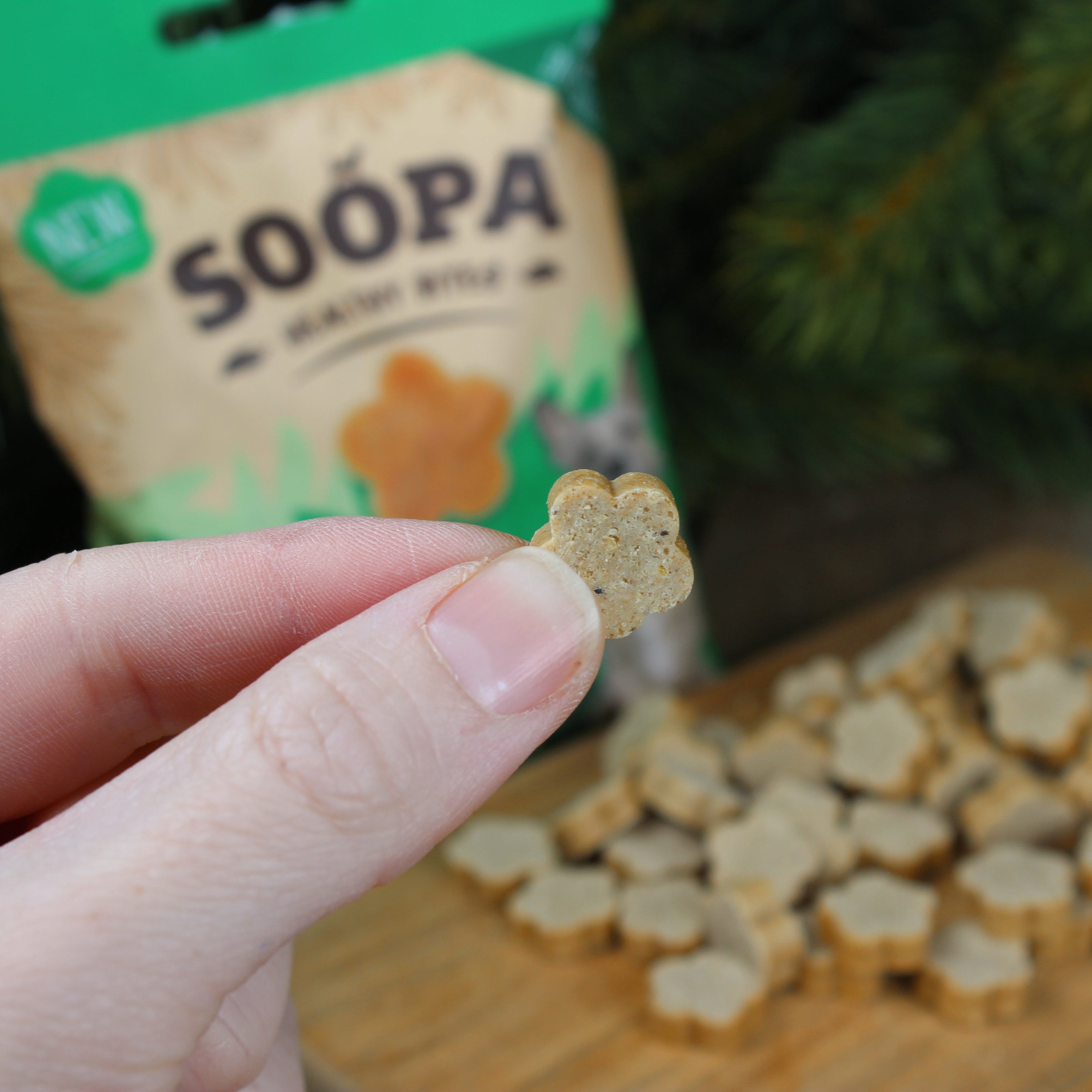 Soopa - Hundgodis | Vattenmelon och äpple (50g, 50 bitar)
