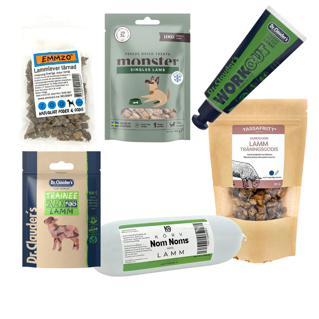 Lamm-mix - 7 favoriter av lamm (Singleprotein)