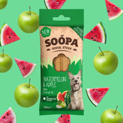 Soopa - Tuggpinnar | Vattenmelon & Äpple (4-pack)