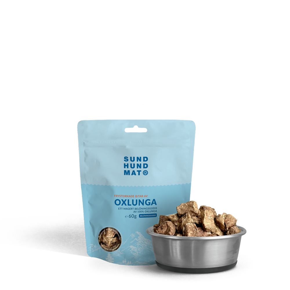 Sund Hundmat - Frystorkad oxlunga (60g)
