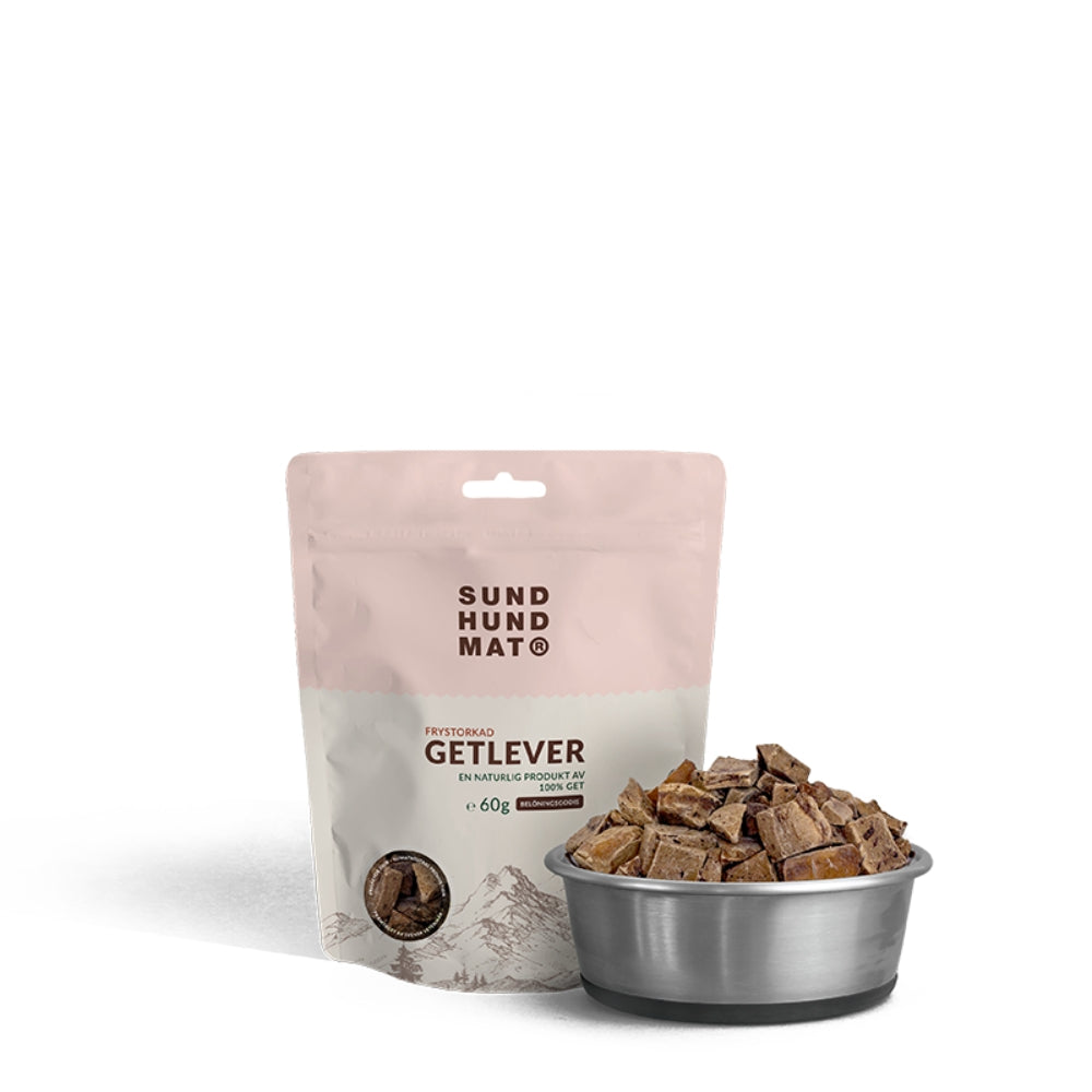 Sund Hundmat - Frystorkad getlever (60g)