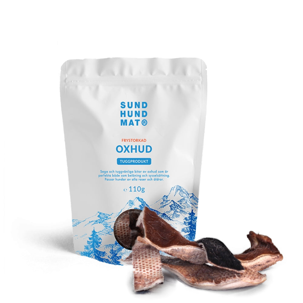 Sund Hundmat - Frystorkad oxhud (110g)