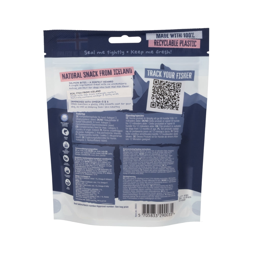 TreatEaters Iceland - Salmon Small Bites (70g)