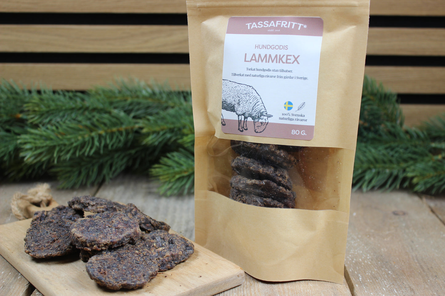 TassaFritt - Svenska lammkex (80g eller 500g)