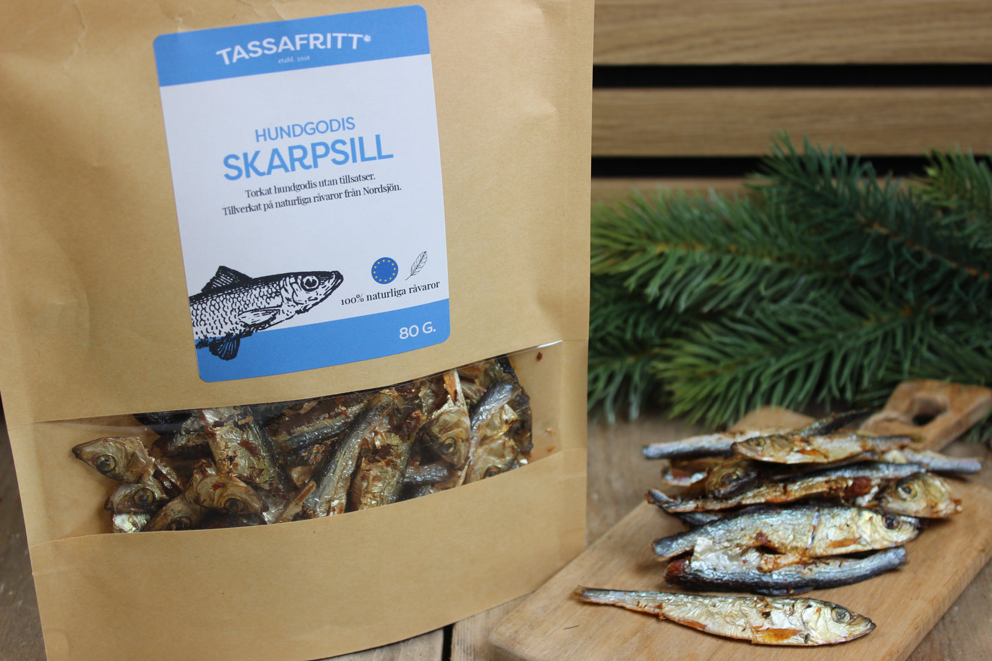 TassaFritt - Skarpsill (80g)